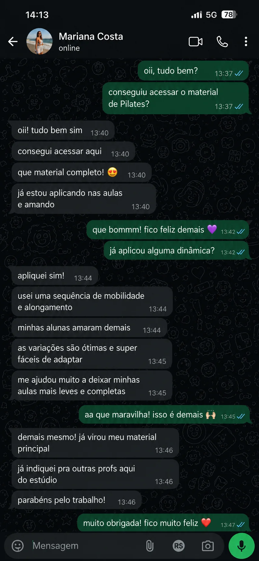 Depoimento de professora 2