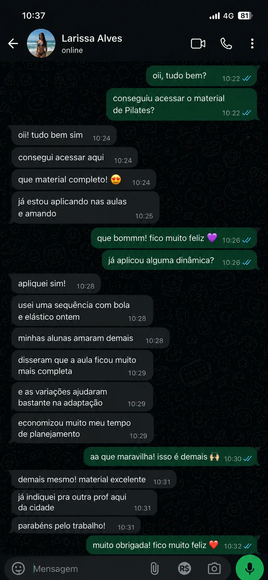 Depoimento de professora 3
